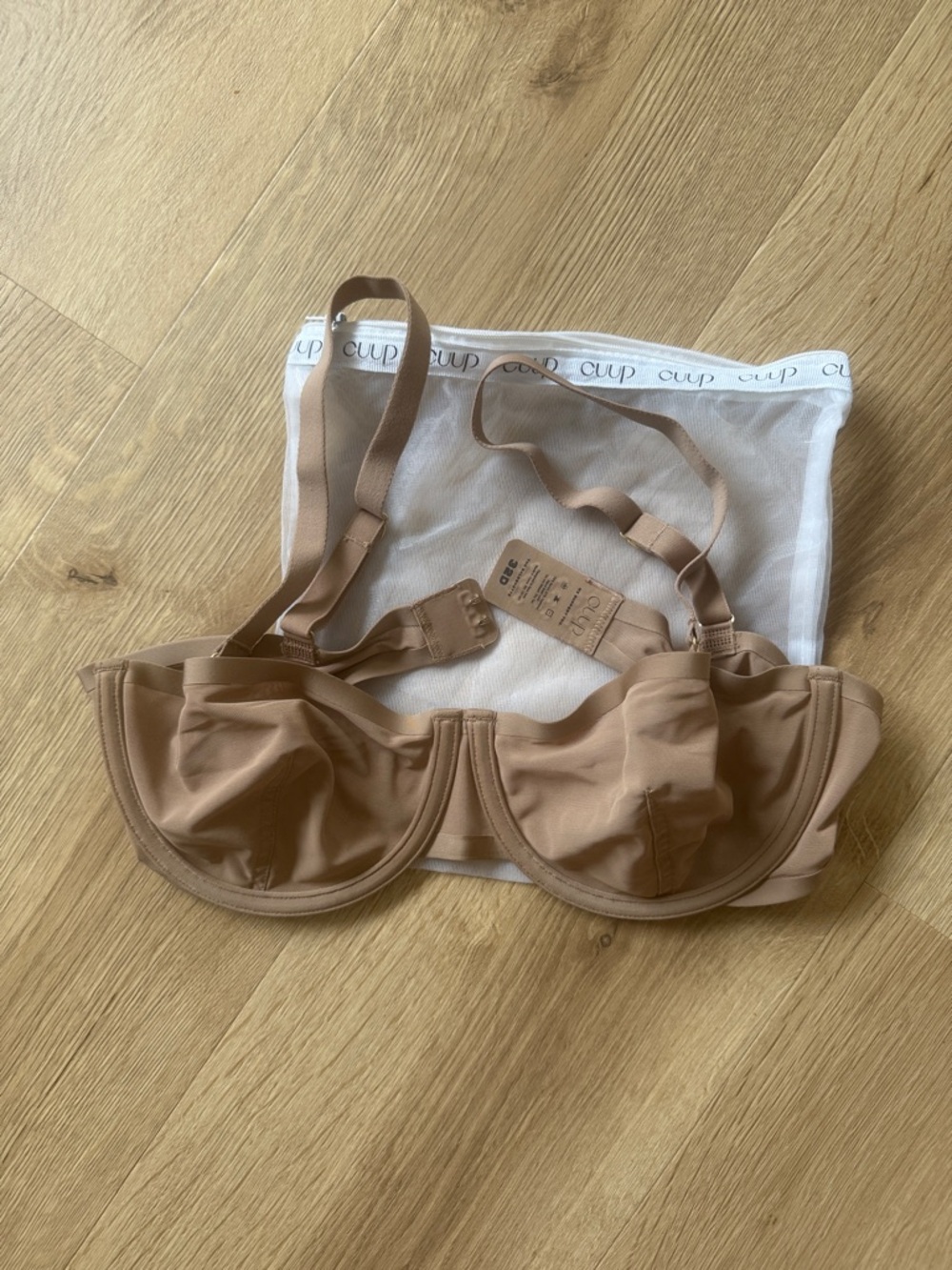 CUUP Balconette Bra in Light Tan/Nude